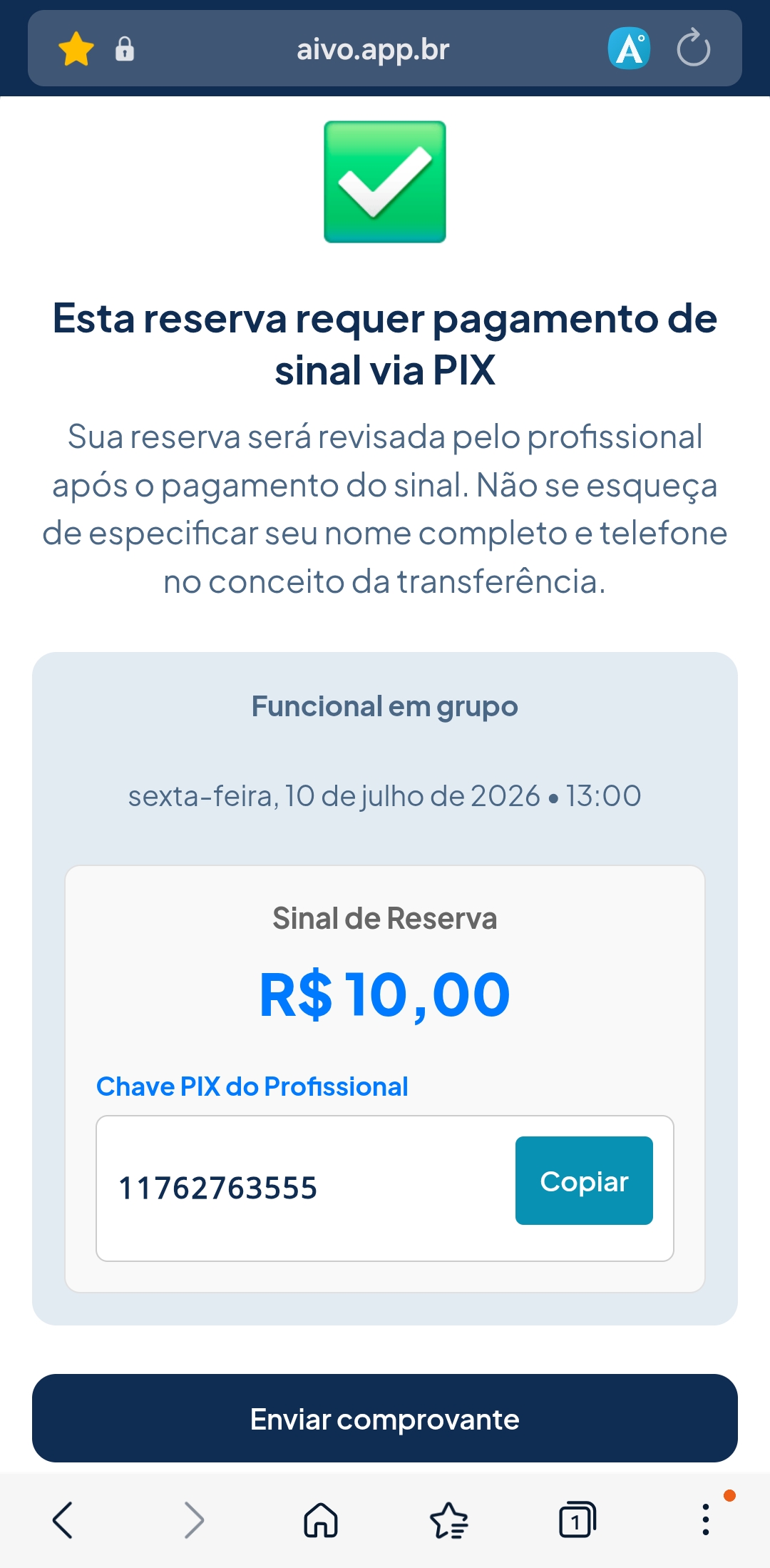 Proteção de Renda - Cliente PIX